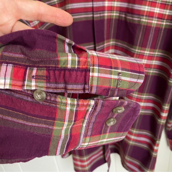 Twenty X by Wrangler Men’s Purple and Red Plaid Long Sleeve | No size see photos - Picture 6 of 16